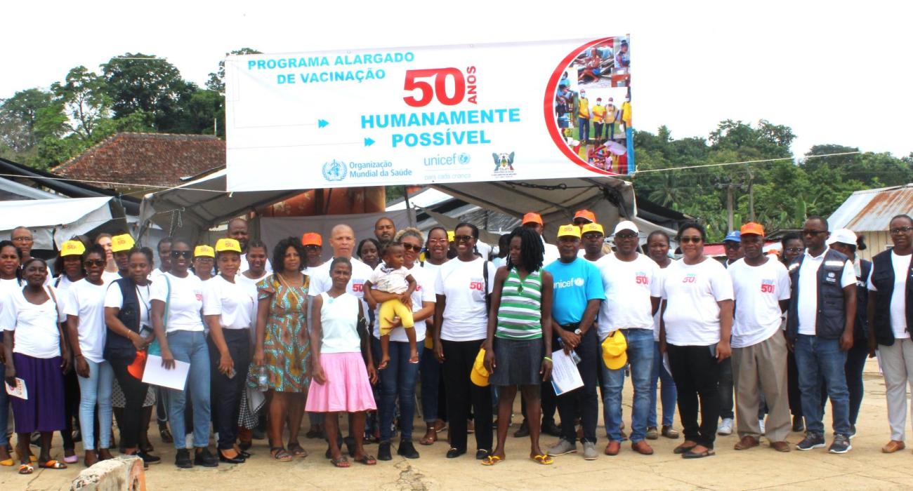 Lançamento da Semana Africana de Vacinacao