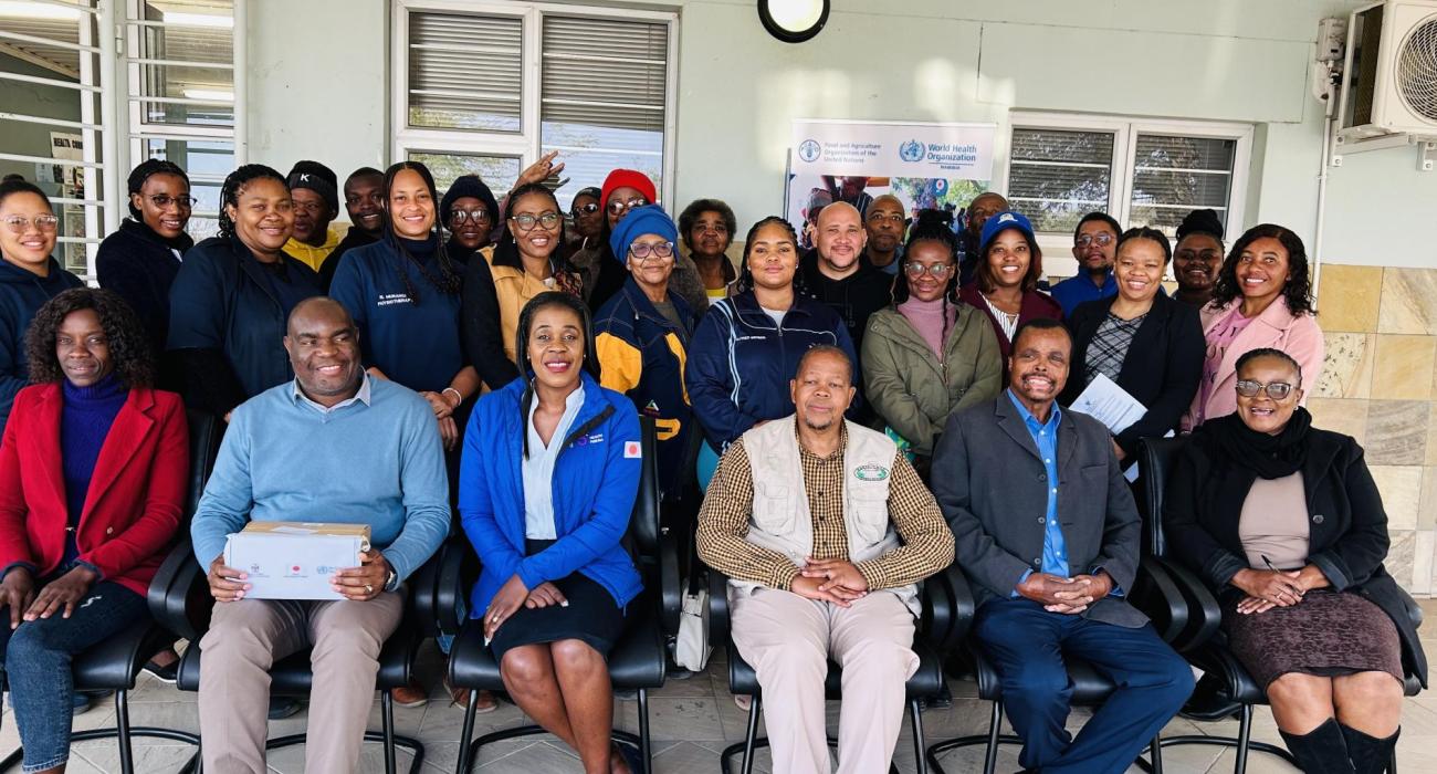 With support from the Government of Japan, WHO donates cervical cancer equipment to the Omaheke Health Directorate 