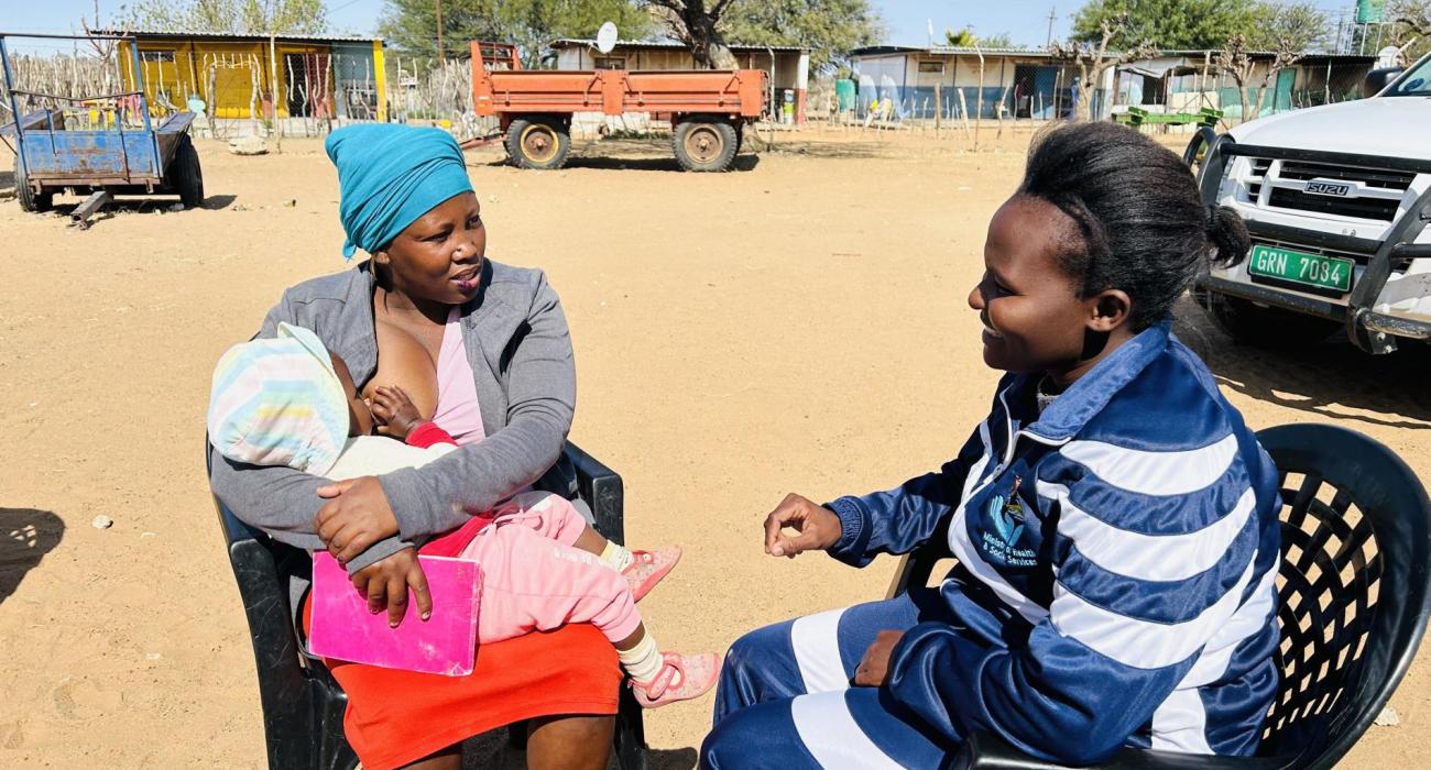 Maria Goeieman, a 31-year-old mother from Drimiopsis in the Omaheke region