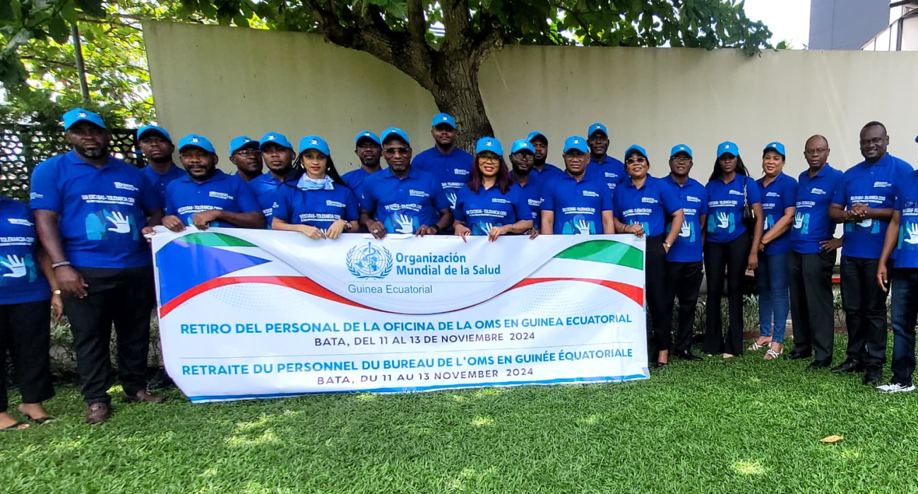 WHO Equatorial Guinea staff retreat 2024