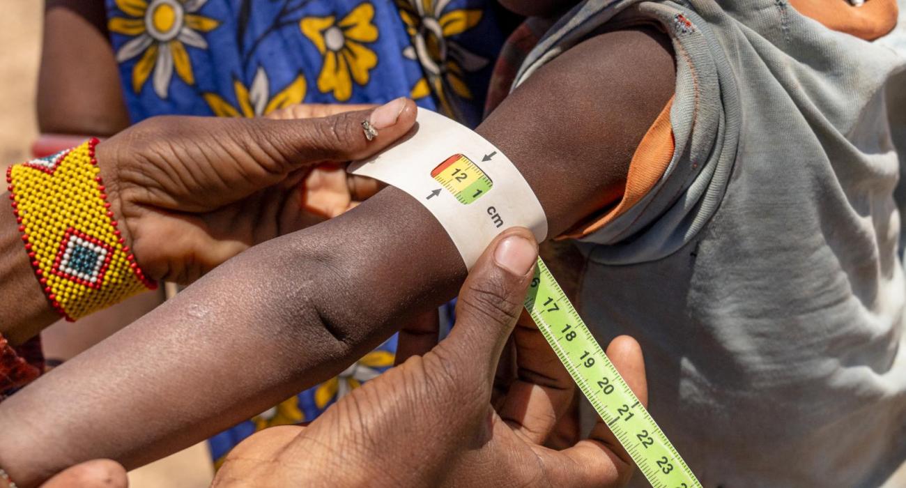 Screened for malnutrition by a mobile health team