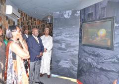 Dr Moeti Matshidiso visiting the Kigali Memorial Center