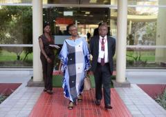 Dr Moeti Visits Ghana, April 2018