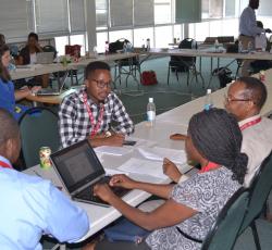 Participants the stakeholder consultation meeting on the draft Cancer Control Plan