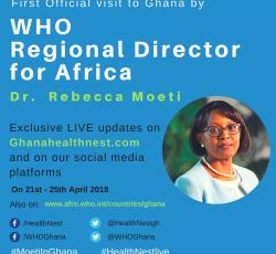 Dr Moeti visits Ghana