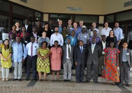 Group photo of meeting participants