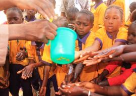 Personal hygiene being adhered to during the campaign