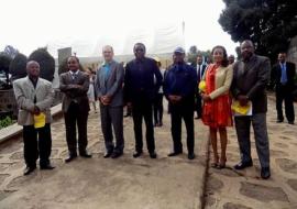 Distinguished Guests of Honor and Leaders at Selam Health Center during the AVW, Addis Ababa, 2013