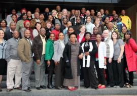 Some of the participants at the NDoH/WCO/US CDC Risk Communication Workshop held 4-6 September, in Pretoria, South Africa