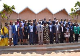 1 - Group Photo of participants Symposium of Rwanda Pediatrician Association