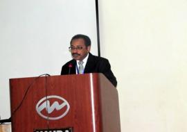 The Deputy Minister for Health and Social Welfare, Hon. Seif Rashid MP delivering his opening speech at the Third East Africa Conference on alcohol