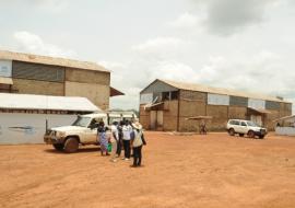 Centre de transit de Batanga à 12 km de Libenge