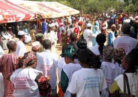 Populations de Kokoulo au lancement des JNV