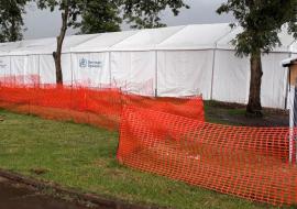 An Ebola Treatment Unit at Bwera Hospital in Kasese District 