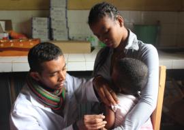 L’agent de santé, pierre angulaire de la campagne de vaccination contre la rougeole à Madagascar