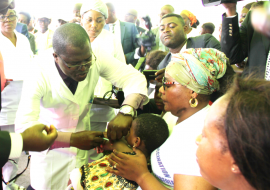 Lancement de la campagne dans la ville de Brazzaville