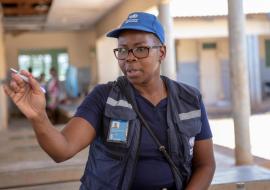 Raquel Mahoque Maguele, Líder de equipe, operações de saúde OMS