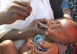 Administering seasonal malaria chemoprevention treatment in Borno State in 2018