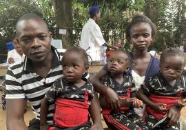 Parents rush for measles vaccine after recent outbreak kills thousands of children in the Democratic Republic of the Congo