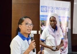 Pioneer UN volunteers at WHO Regional Office for Africa