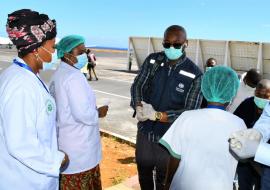 Arrivée de 14 experts de l'OMS aux Comores pour la réponse Covid-19