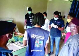 WHO personnel leading detailed investigation of suspected Yellow fever case in Delta.jpg