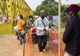 A Gouécké, les leaders religieux incontournables dans la riposte à Ebola.