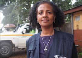 Meet team WHO: Dr Messeret Shibeshi, Immunization Officer