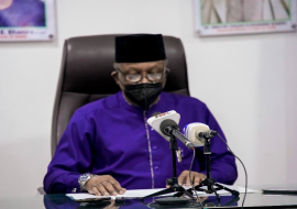 Minister of Health, Dr Osagie Ehanire during the press conference on World Hepatitis Day in Abuja.jpg 