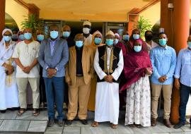 GTCV : Photo de famille de l'atelier du mois de juillet aux Comores