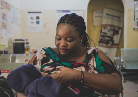 Abiola Oyebode advocating for exclusive breastfeeding..jpg