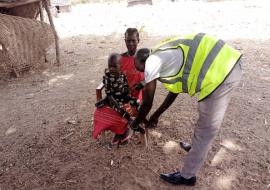 Akol Kuol Magiir, community champion informants in Kuac South Payam, Gogrial West County of Warrap State