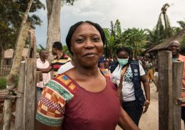 Marthe Apuwa Mbila, Ebola Survivor