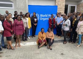 Participants and facilitators during the NTD training in Swakopmund, Namibia 