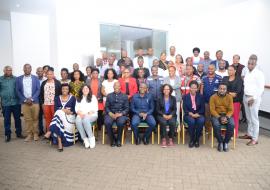 Participants at the Infodemic training in Arusha