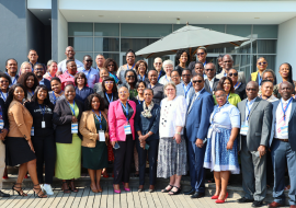 Group photo of all the participants at the Polio Outbreak Simulation Exercise (POSE)