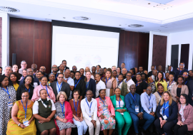 Group Photo at the National Bridging and One Health Framework five-day workshop was hosted from 4-8 September 2023, Johannesburg South Africa