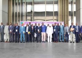 Photo de groupe des particpants au 5ème congrès