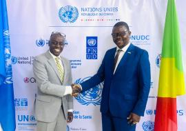 Rencontre entre le Représentant a.i. de l'OMS Congo et le Coordonnateur Résident du Système des Nations Unies