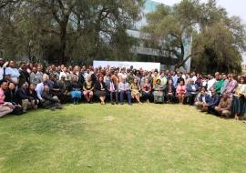 A group photo of participants from WHO, NDOH, MSF, UNICEF and other stakeholders at the JEE 