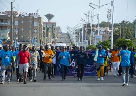 6 Kilomètres de marche sportive “Walk the Talk” à Parakou:  Plus 500 personnes ont relevé le défi en faveur de la santé