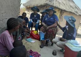  Field team members during the NTD mapping survey 