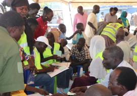 The first round of oral cholera vaccination campaign has commenced in Renk County