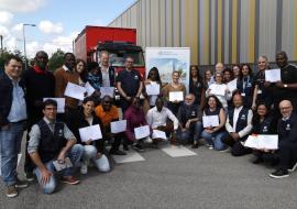 Photo de famille, participants et formateurs, Lyon, France, 15-17 mai 2024