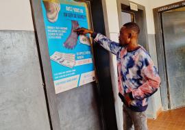 Communities organize surveillance against Guinea-worm disease in the DRC