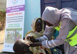 With support from WHO and partners, South Sudan secured over 4.1 million doses of oral cholera vaccine (OCV) to protect the communities in 15 counties