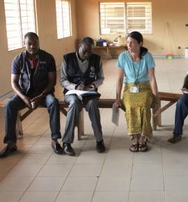 Rencontre d'échange entre le ministère de la santé, l'OMS et l’hôpital Espérance de Dapaong