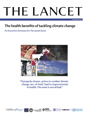 The health benefits of tackling climate change