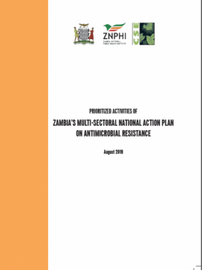 Prioritised Activities of Zambia's Multi-sectoral National Action Plan on Antimicrobial Resistance