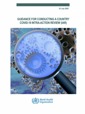 Guidance for conducting a country COVID-19 intra-action review (‎‎IAR)‎‎, 23 July 2020